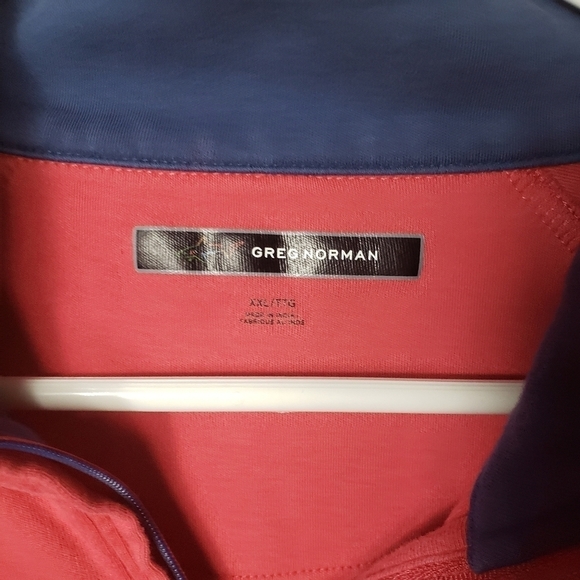 Greg Norman Golf Cotton Half-zip Pullover-Size XXL - Picture 3 of 6